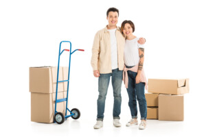 Happy couples use home buying companies to achieve results.